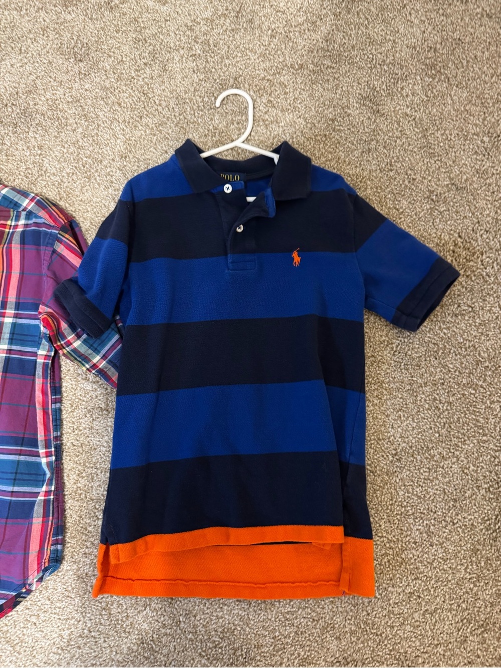 Lot of 3 Polo Ralph Lauren Boys Polo Shirts Size Small 8 - Picture 4 of 7